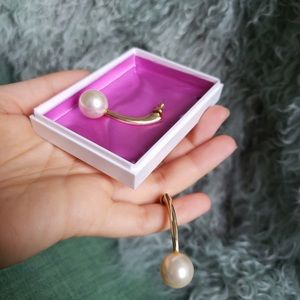 SOLD Vintage pearl drop earrings